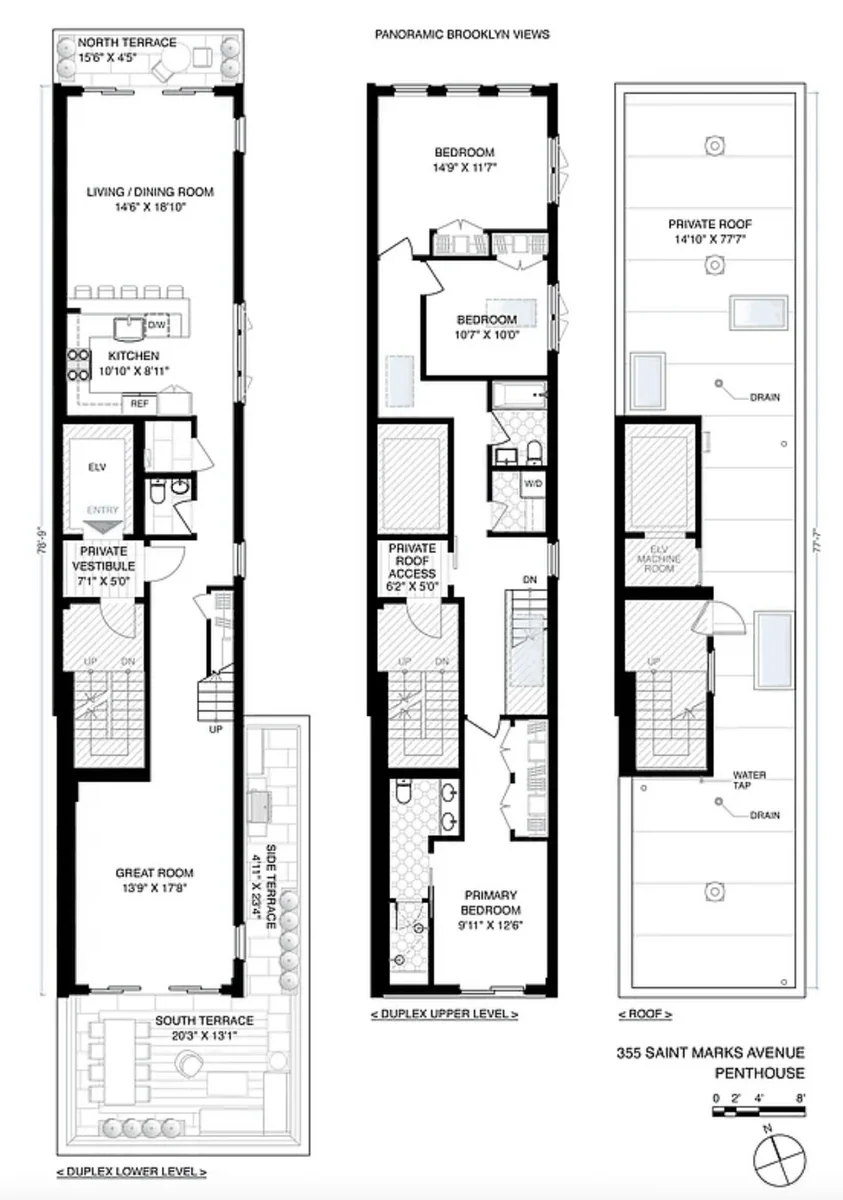 355 Saint Marks Ave — floor plan