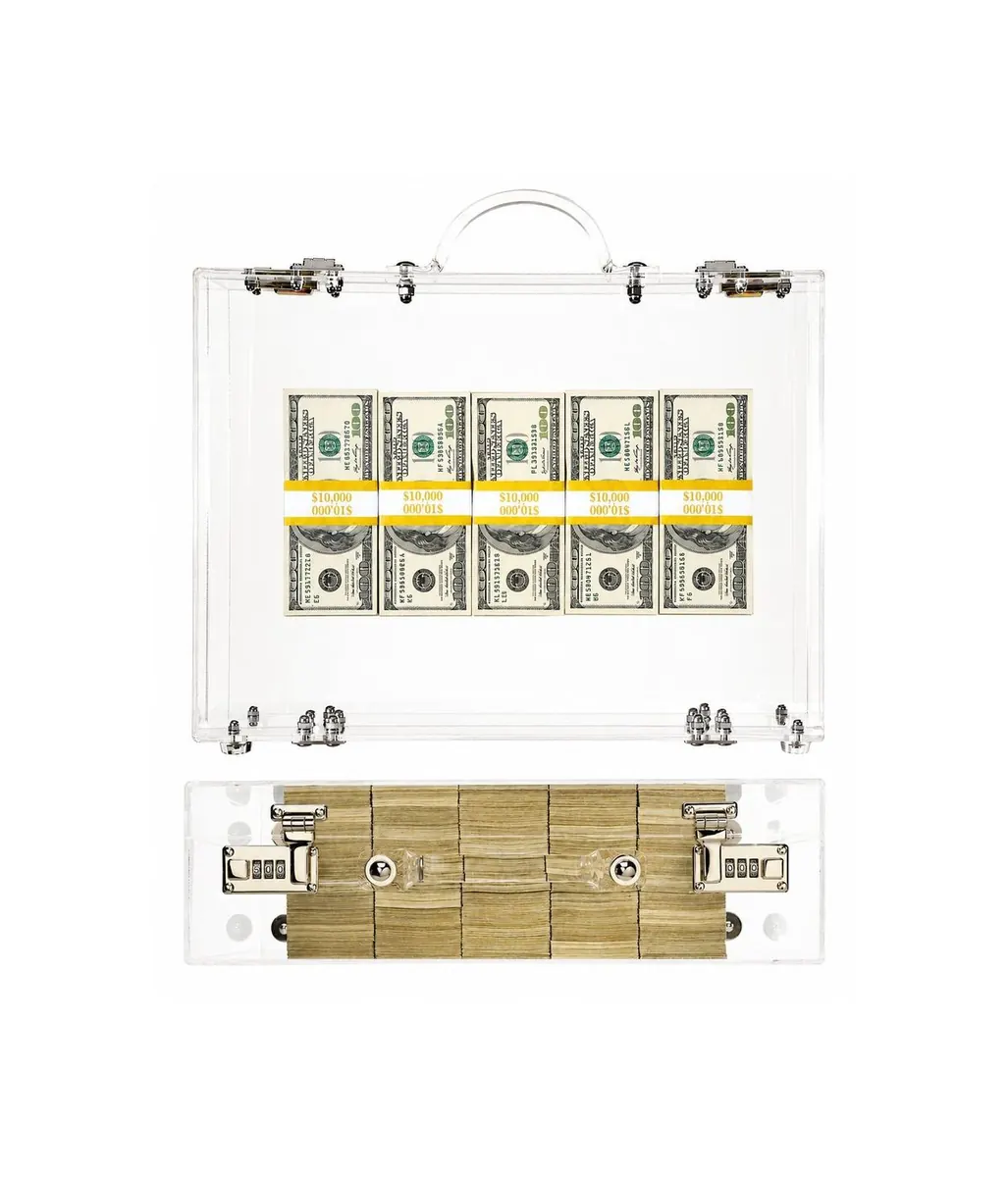 Briefcash — Old Money case, front and top